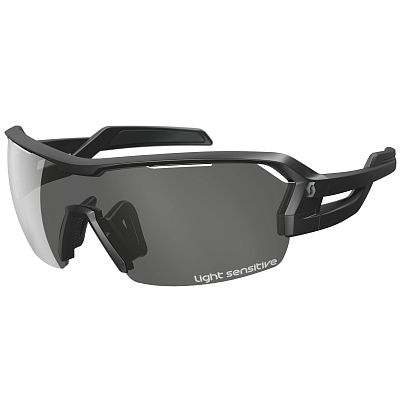 Превью  Велоочки SCOTT Spur LS Black/Matt Grey, Линзы: Фотохромная, Прозрачная (273337-0135304)